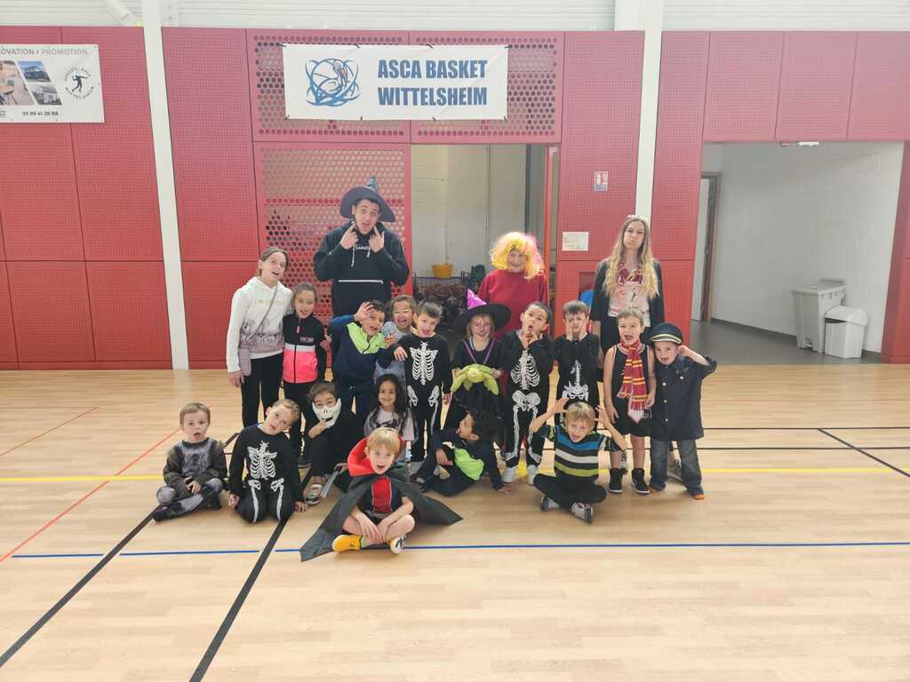 Halloween à l'ASCA Wittelsheim basket